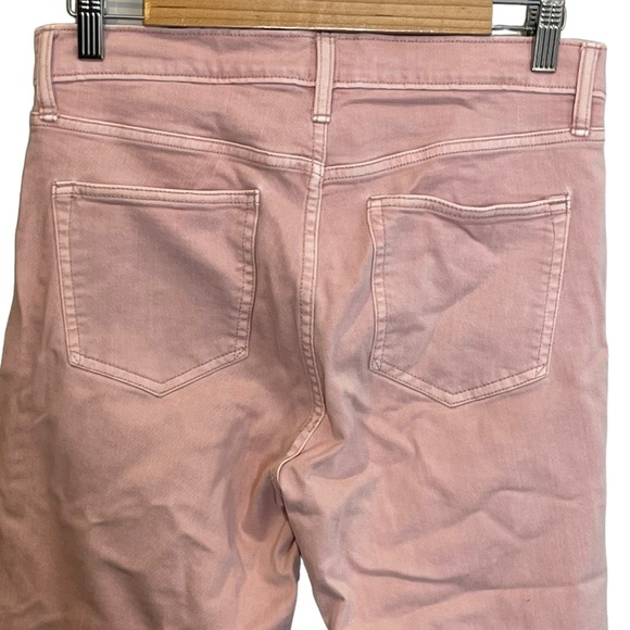 Gap Womens Pink Denim True Skinny Jeans Size 28 High Rise Ankle Length Stretch - Picture 4 of 8